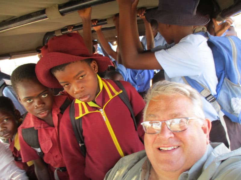 African school kids